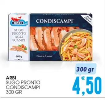 ARBI SUGO PRONTO CONDISCAMPI 300 GR