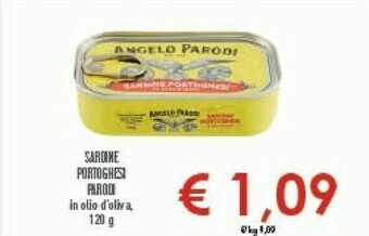 Conad Angelo parodi Sardine Portoghesi offerta