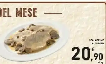 Conad Scaloppine Al Funghi offerta