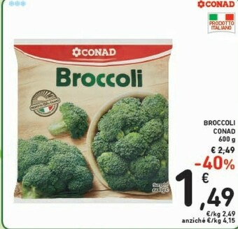 Conad Conad - Broccoli 600 G offerta