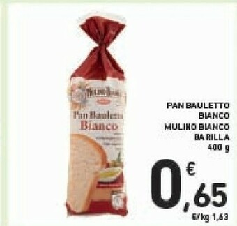 Conad Mulino Bianco Pan Bauletto Bianco 400 G(ml) offerta