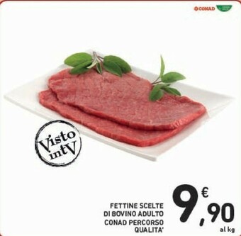 Conad Fettine Scelte Di Bovino Adulto offerta