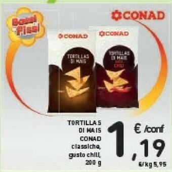 Conad Conad - Tortillas Di Mais offerta