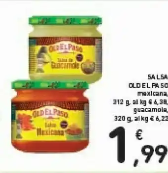Conad Old el paso Salsa Mexicana 312 G(ml) offerta