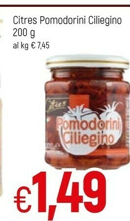 Famila Citres Pomodorini Ciliegino 200 G offerta