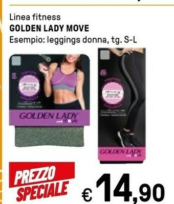 Golden Lady Move Linea Fitness