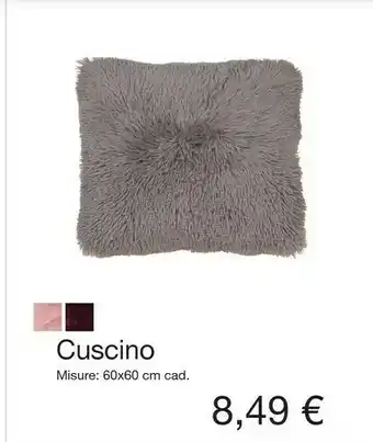 Cuscino Misure 60x60 Cm