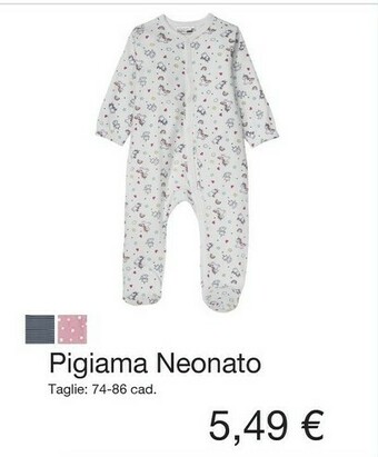 KiK Pigiama Neonato offerta