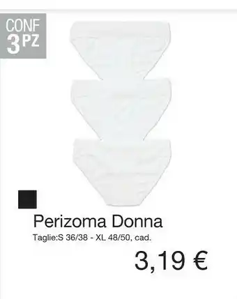 Perizoma Donna