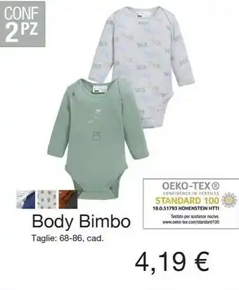 KiK Body Bimbo offerta