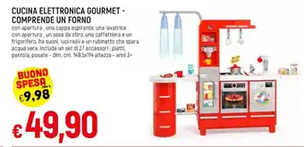 Galassia CUCINA ELETTRONICA GOURMET - COMPRENDE UN FORNO offerta