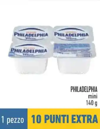 Conad City PHILADELPHIA mini 140 g offerta