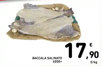 Spazio Conad BACCALA SALINATO 4000+ offerta