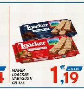 Vivo Supermercati Loacker Wafer offerta