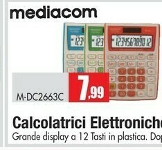 Mediacom Calcolatrici Elettroniche Mercury Free