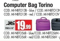 Indigo Computer Bag Torino