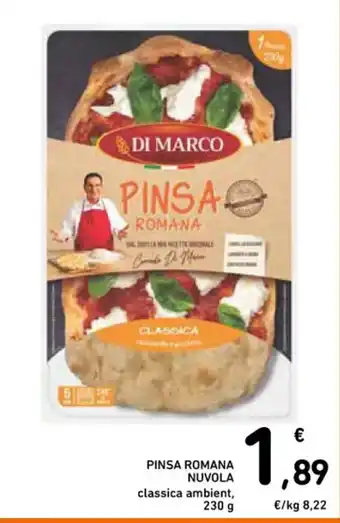 Spazio Conad PINSA ROMANA NUVOLA classica ambient, 230 g offerta