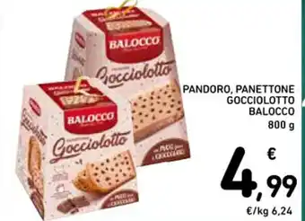 Spazio Conad PANDORO, PANETTONE GOCCIOLOTTO BALOCCO 800 g offerta