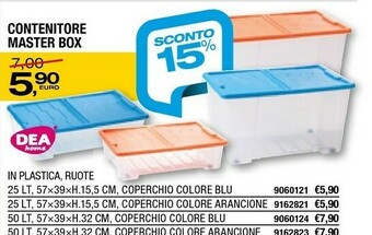 Contenitore Master Box