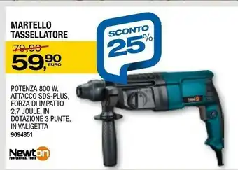 Self Newton Martello Tassellatore offerta