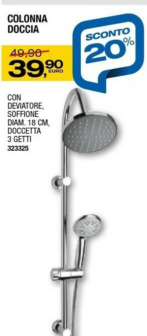 Bricofer Colonna Doccia offerta