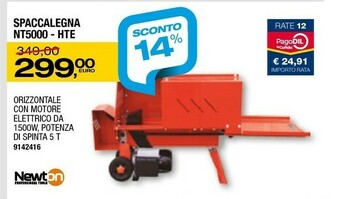 Bricofer Newton Spaccalegna Nt5000 - Hte offerta