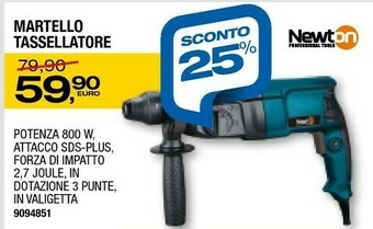 Bricofer Newton Martello Tassellatore offerta
