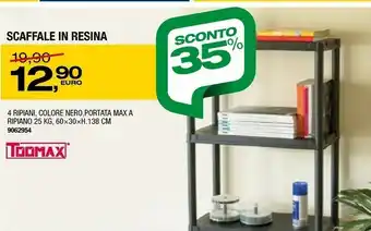 Bricofer Toomax Scaffale In Resina offerta