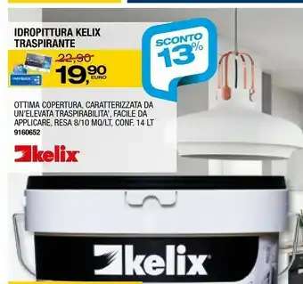 Bricofer Idropittura Kelix Traspirante offerta