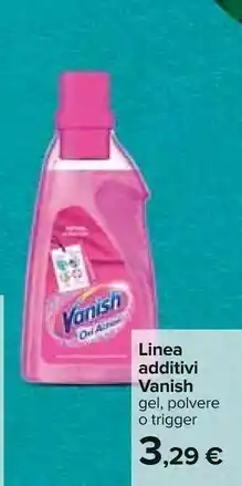 Carrefour Vanish Linea Additivi Gel offerta