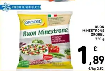 Spazio Conad BUON MINESTRONE OROGEL 750 g offerta