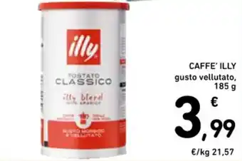 Spazio Conad CAFFE' ILLY gusto vellutato, 185 g offerta