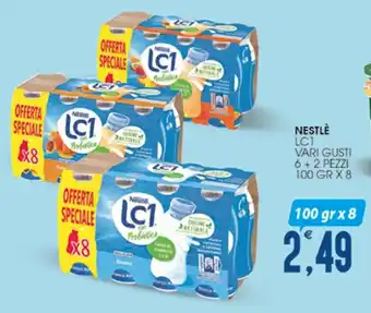 NESTLÈ LC1 VARI GUSTI 6+2 PEZZI 100 GR X 8