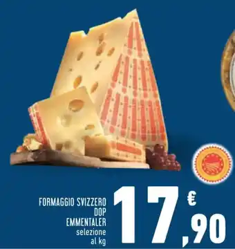 Conad FORMAGGIO SVIZZERO DOP EMMENTALER selezione offerta