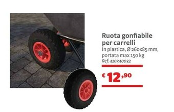 Bricocenter Ruota Gonfiabile Per Carrelli offerta