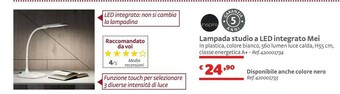 Bricocenter Lampada Studio A Led Integrato Mei offerta