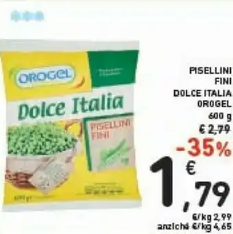 Conad Orogel Piselli offerta