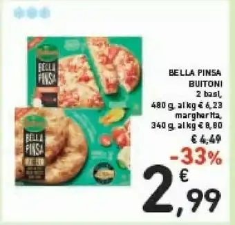 Conad Buitoni Pizza surgelata offerta