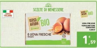 Conad Natura bio Uova offerta