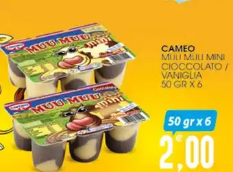 SpesAmica CAMEO MUU MUU MINI CIOCCOLATO / VANIGLIA 50 GR X 6 offerta