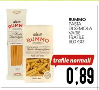 RUMMO PASTA DI SEMOLA VARIE TRAFILE 500 GR