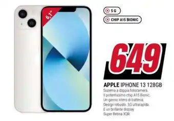 Trony APPLE IPHONE 13 128GB offerta
