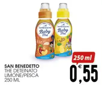 SpesAmica SAN BENEDETTO THE DETEINATO LIMONE/PESCA 250 ML offerta
