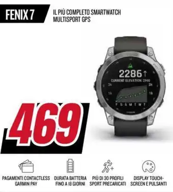 Trony GARMIN FENIX 7 offerta