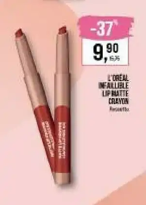 Caddy's L'Oreal Infallible Lip Matte offerta