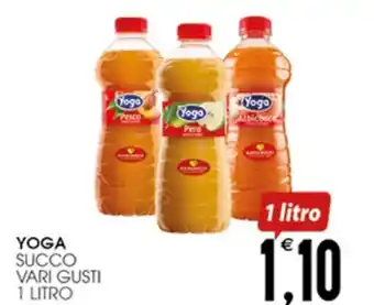 SpesAmica YOGA SUCCO VARI GUSTI 1 LITRO offerta