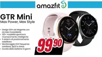 Trony amazfit GTR Mini offerta