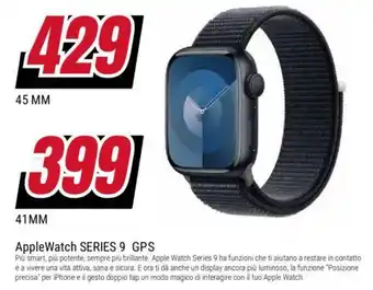 Trony Apple Watch SERIES 9 GPS 45 MM offerta