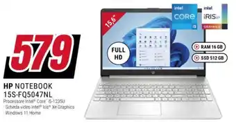Trony HP HP NOTEBOOK 15S-FQ5047NL offerta