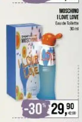 Caddy's Moschino I Love Love offerta